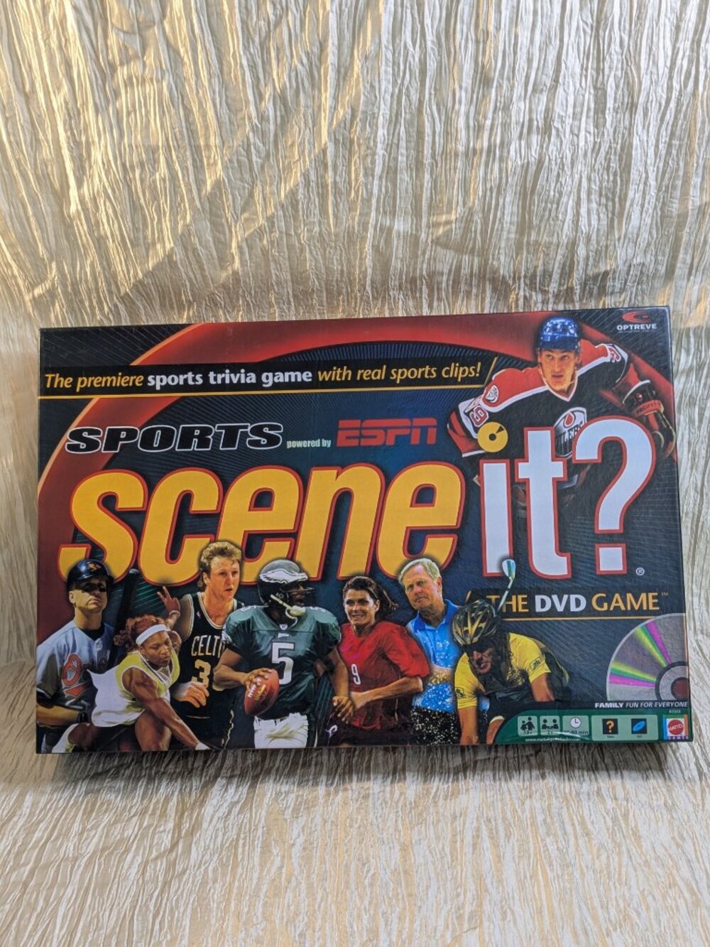 Complete SCENE IT? SPORTS Powered by ESPN The DVD Game Sports Trivia NFL NHL NBA